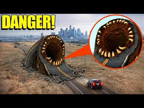 If you see ROAD EATER in your CITY, call for help FAST!