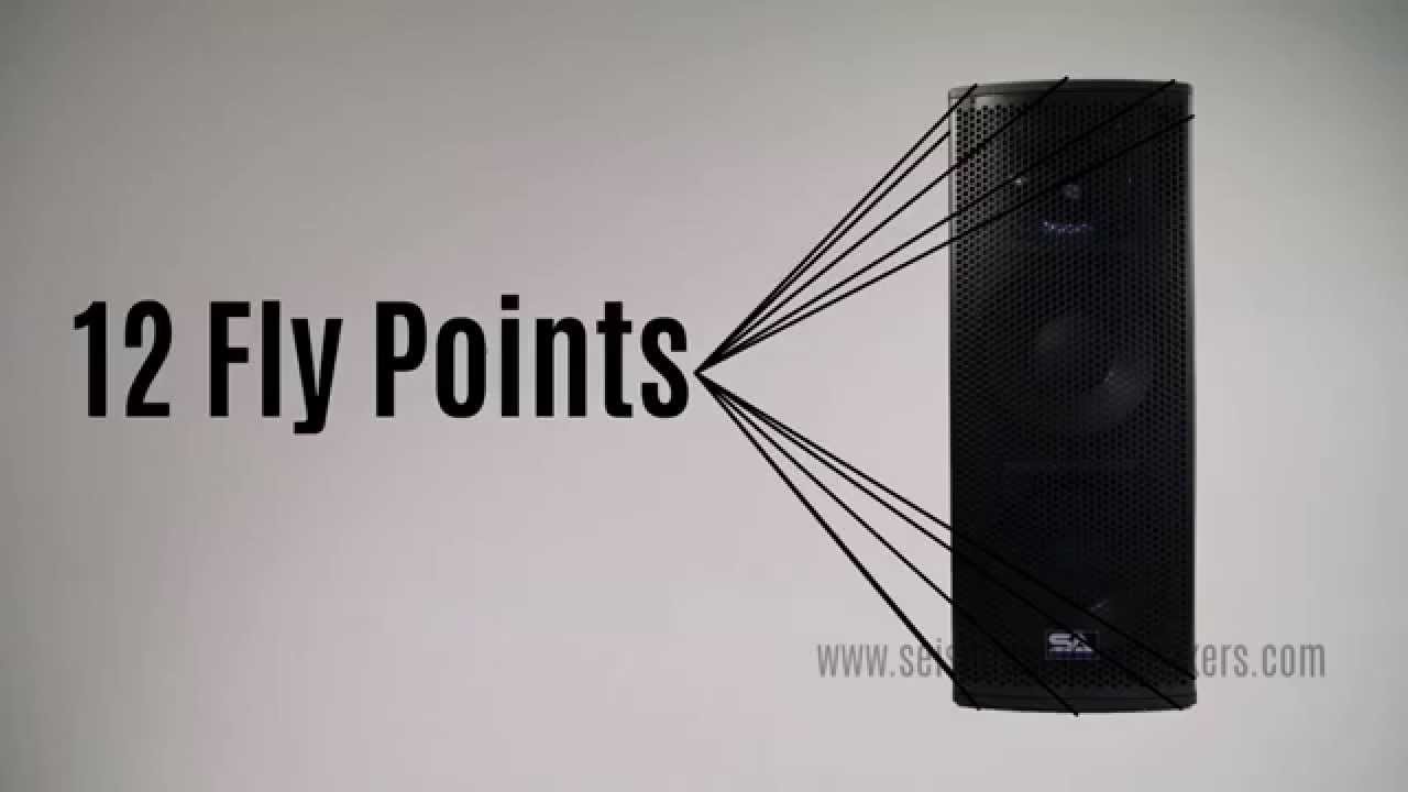 Seismic Audio Magma-212-PW Premium Active Dual 12" Loudspeaker (Official)