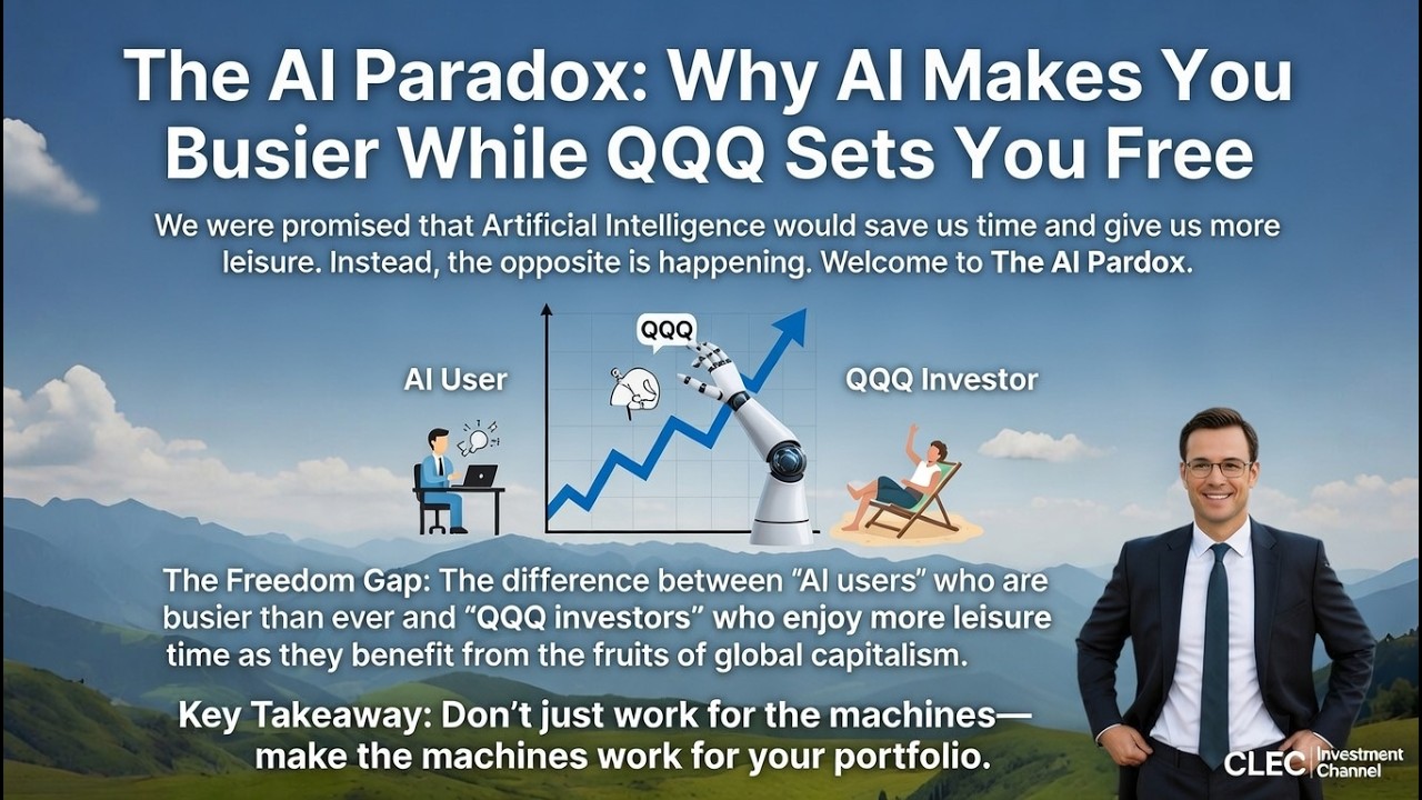 The AI Paradox: Why AI Makes You Busier While QQQ Sets You Free