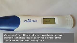 Clearblue Digital Pregnancy Test with Smart Countdown, 5 count