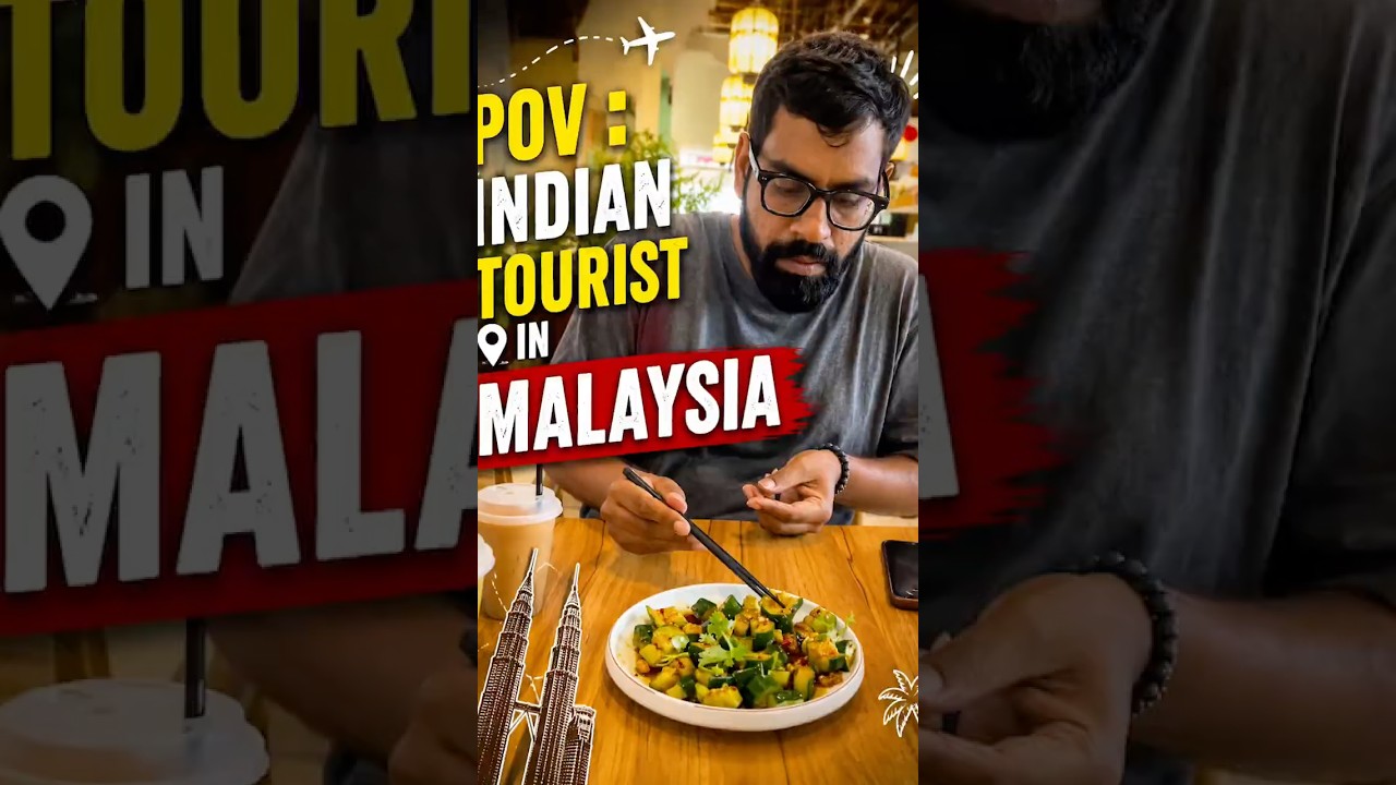 Indian Tourist Exploring Malaysia 🇲🇾