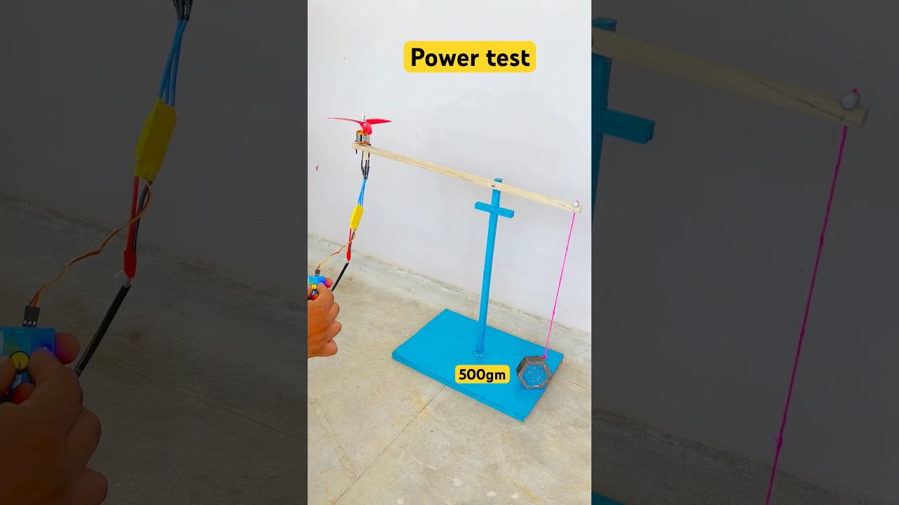 Torque test -2200kv drone motor 