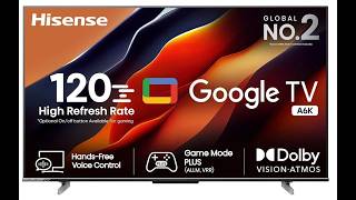 Hisense 55-Inch 4K Bezelless Smart Google TV Review - Pros & Cons - Hisense 55 inch TV