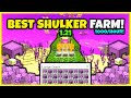 BEST SHULKER FARM EVER!! 1000/Hour! In Minecraft Bedrock 1.21