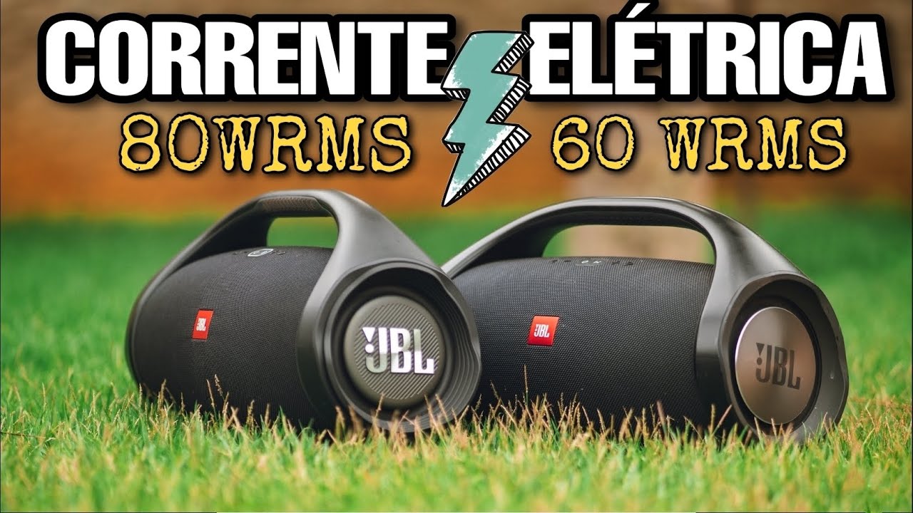 JBL BOOMBOX VS BOOMBOX 2 Corrente Elétrica & Bateria. YouTube
