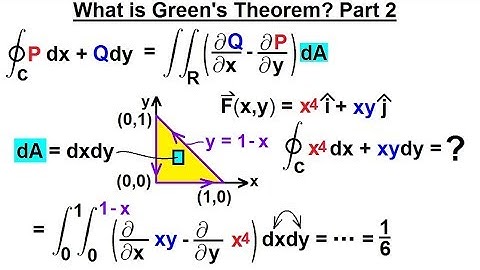 Calculus 3: Green