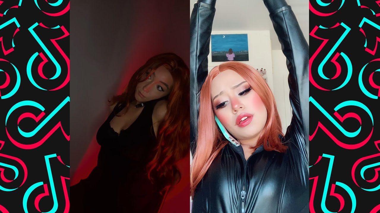 Black Widow Cosplay Sexy Interrogation Reenactment (Tik Tok Compilation)