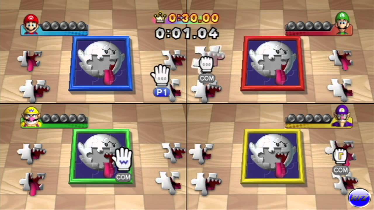 Mario Party 9 Jigsaw Jumble Free for All YouTube
