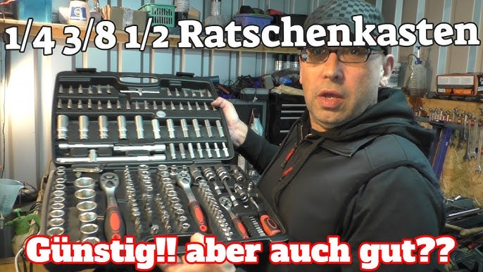 Steckschlüsselsatz, PARKSIDE® YouTube - 216-teilig Ersteindruck: