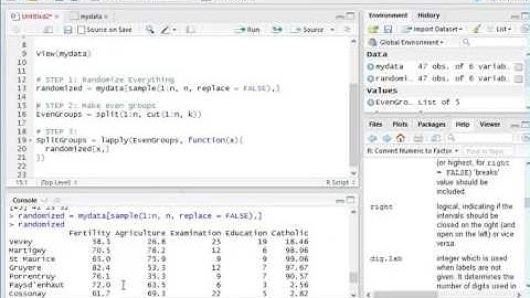 Creating Random Equally Sized Groups in R