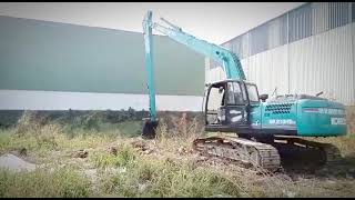 #Excavator #working #video.#KOBELCO 210 long Rich  working  video screenshot 5
