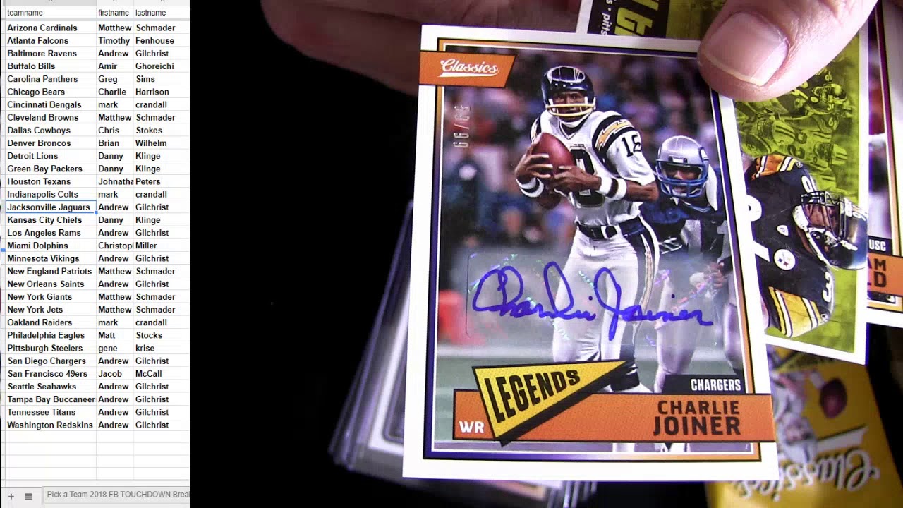 18 touchdown FB #90 Classcics & Luminance