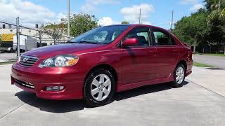 SOLD 2005 Toyota Corolla S VVTI Meticulous Motors Inc Florida For Sale