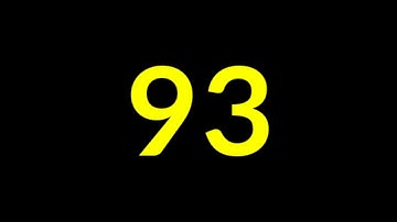 93 Seconds Countdown Timer With Sound Effect