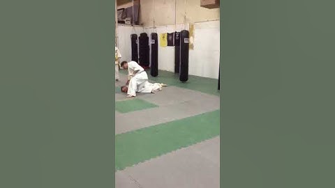 Arm bar takedown