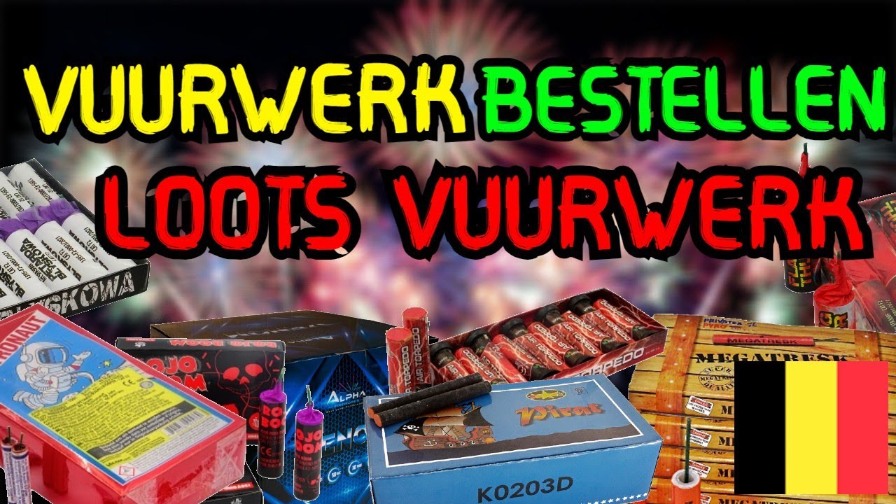 VUURWERK BESTELLEN BIJ LOOTS! (België)
