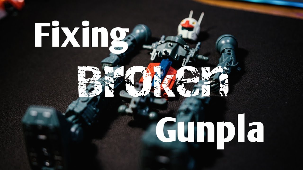 Restoring old broken GUNDAM! ft. MG Guncannon