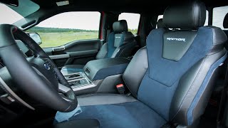 Ford F-150 Raptor Blue Accent Interior Package (Recaro) Explained