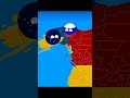 Alaska vs Russia 🇷🇺 in Nutshell 😱💥 #countryballs #alaska #shorts #viral #russia
