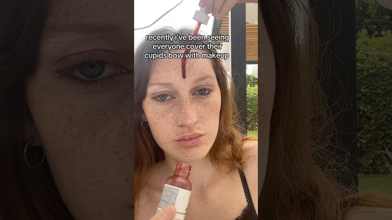 NO cupids bow makeup 🏹 👼🏼 