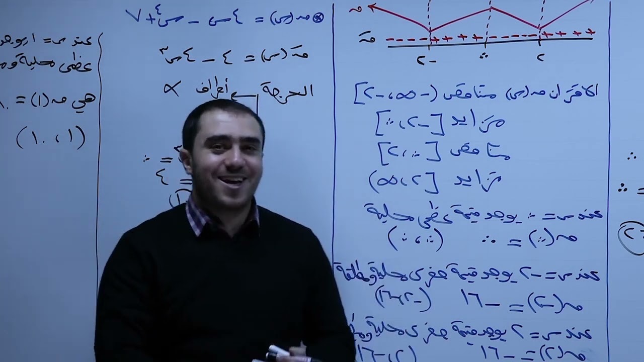 خصائص المنحنيات 2 - أ. محمد النجار