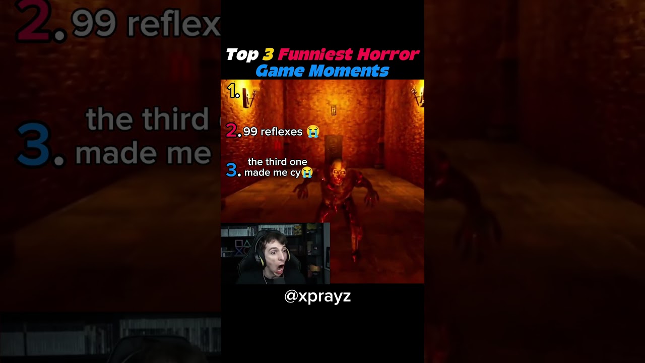 Top 3 Funniest Horror Game Moments 💀(the #2😭)