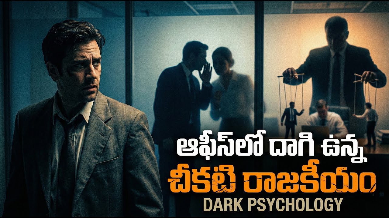 ఆఫీస్‌లో దాగి ఉన్న చీకటి రాజకీయం | Dark Psychology of Workplace Politics in Telugu