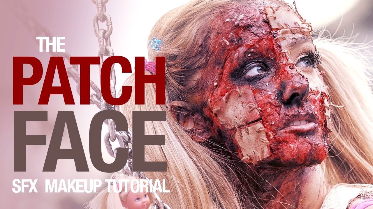 Patch Face Sfx Halloween Makeup Tutorial YouTube