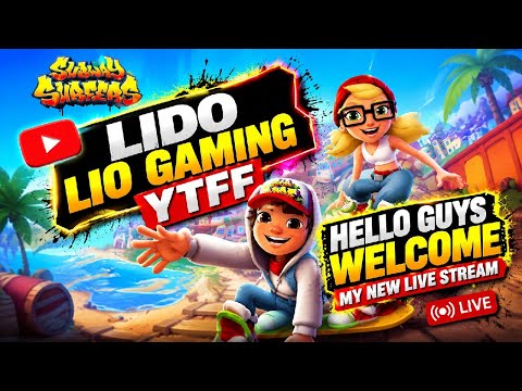 Live streaming of Leo Gaming yt FF Subway surfers #please subscribe