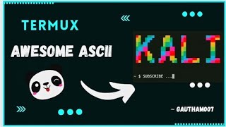 Termux Tricks Ascii Art In Termux Termux Hacking Status