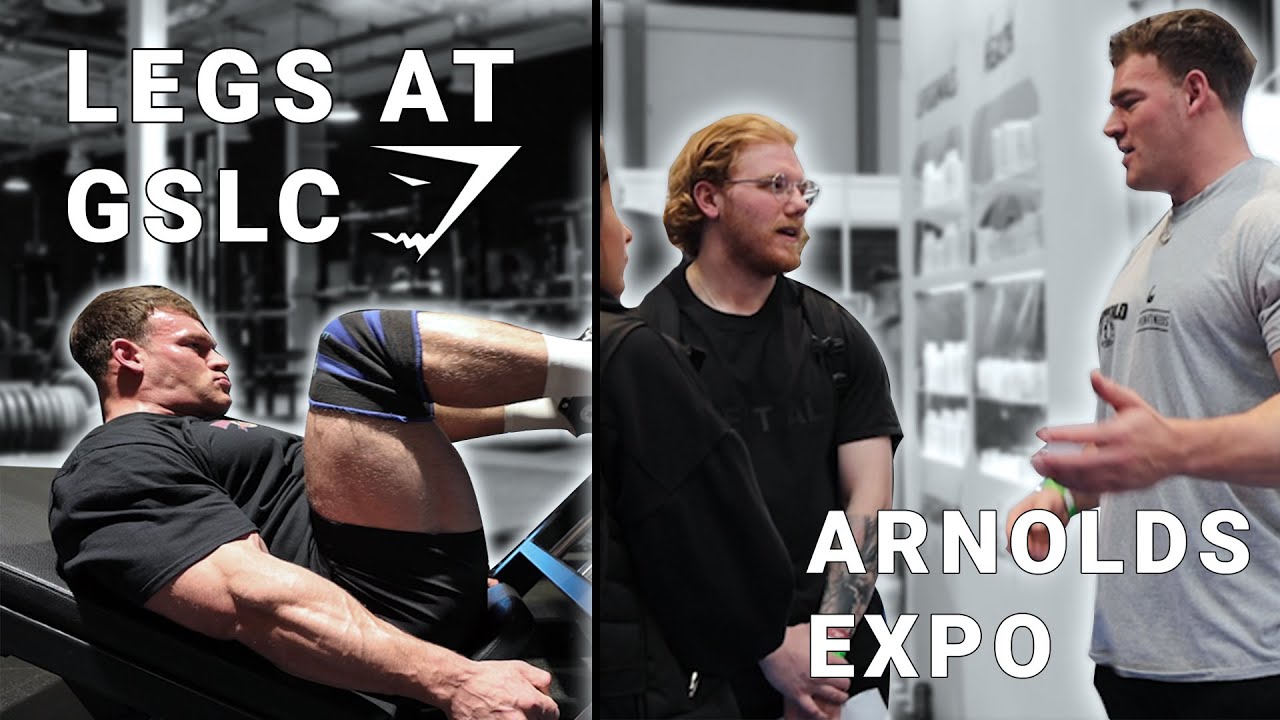 Legs at Gymshark with Josh Bridgman, TMCycles | Arnolds 2021