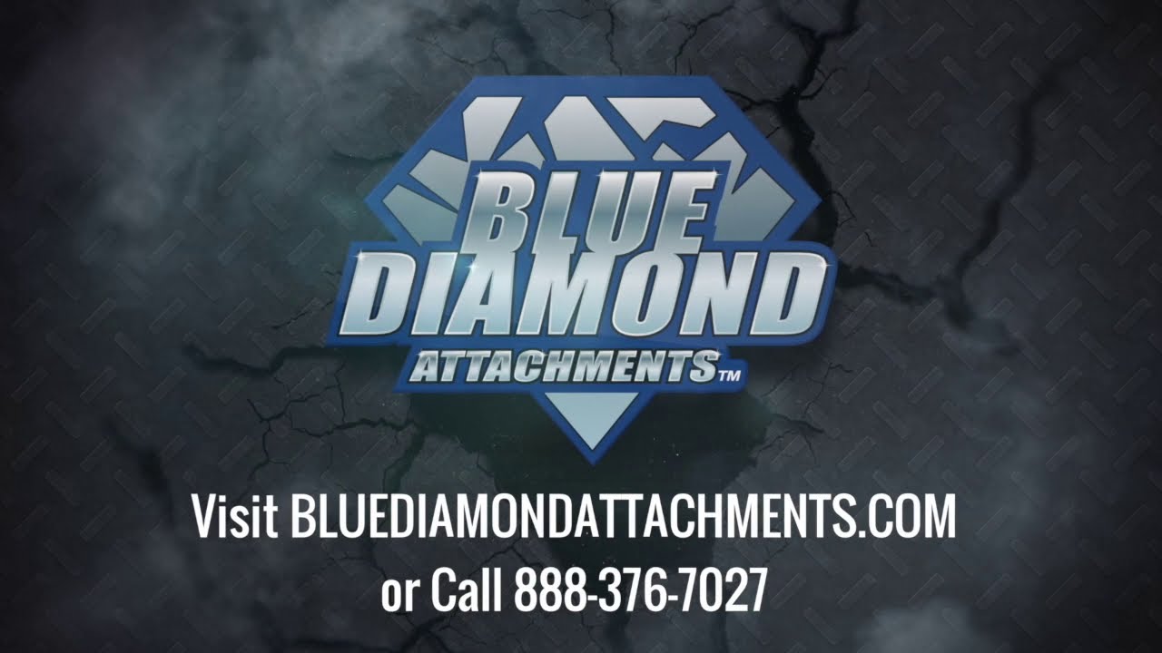 Blue Diamond® Attachments Skid Steer Pickup Broom with Water Kit