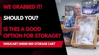 Wisucart Under Bed Storage Cart - Is This A Good Option For Storage?