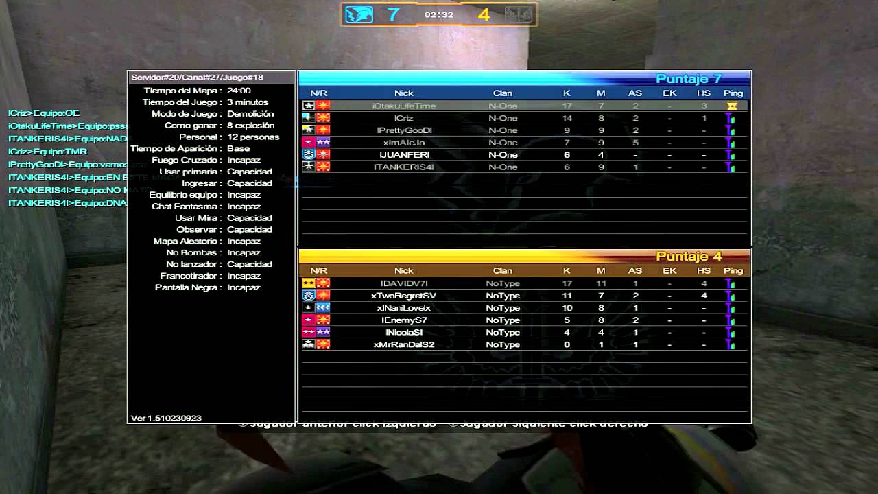 |Operation 7| Clan War | N-One Vs NoType | 22-8 |