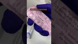 Levothyroxine made simple #pharmacist #doctor #pharmacy #shortswithcamilla