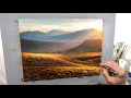 Experience the Beauty of The High Desert with this Timelapse Landscape Painting