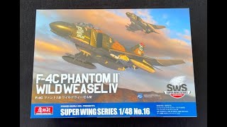 Zoukei-Mura F-4C Phantom II Wild Weasel IV, 1:48 New tool In-Box