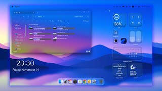Windows 11 25H2 to macOS Makeover – Perfect macOS Style Setup (2025 Edition) | @nexusui.official | Profile