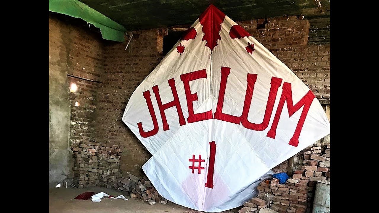 20 Tawa Huge Kite Flight in Jhelum, Pakistan 2019 YouTube