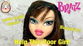 My $150 Doll Has Super Glue In Her Hair…Bratz Treasures! Jade Doll Restoration! + Bratz Mail Haul!