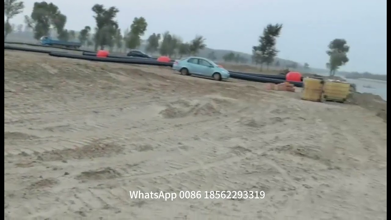 18 inch big sand capacity jet sand mining dredger discharge 1000m