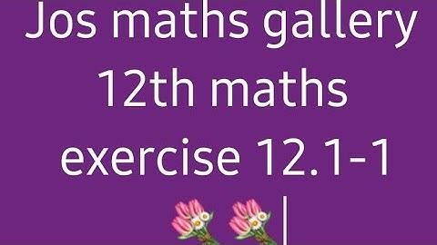 #12th maths exercise 12.1 1 #determine whether *is binary operation on the sets given below