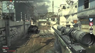 MW3 First Ever Throwing knife across map