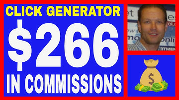 The Click Generator Review - $266.00 In Commissions - 100% Autopilot Buyers Traffic.