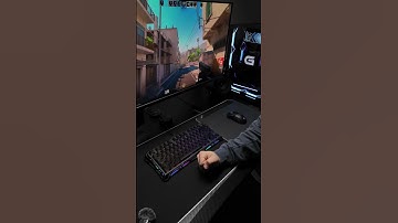 This keyboard reacts to the lightest touch ⚡ No force needed – just pure speed. 🎮🔥