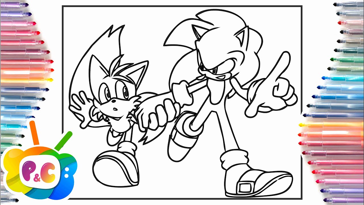 Brand New Sonic The Hedgehog Coloring Pages  Hedgehog colors, Coloring  pages, Valentine coloring pages