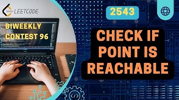 2543. Check if Point Is Reachable | Leetcode Biweekly contest 96