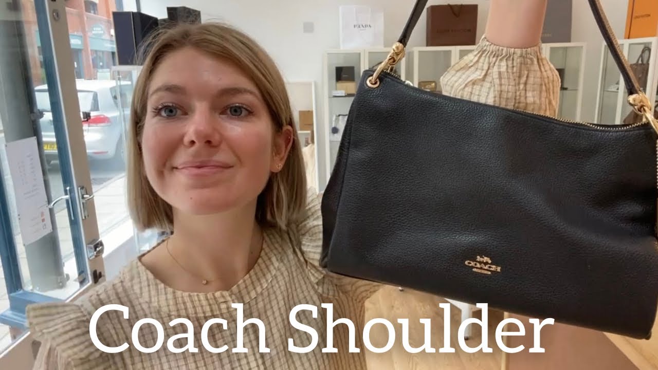 Coach Shoulder Bag Review YouTube
