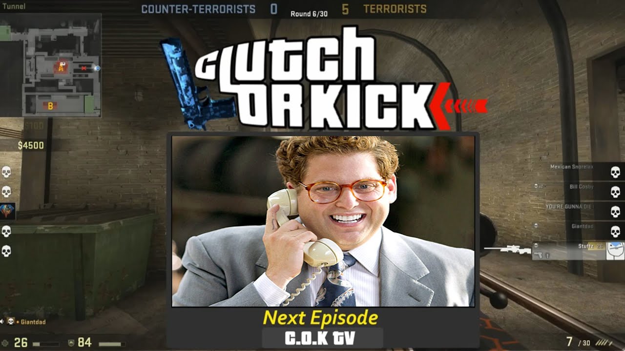 Clutch or Kick Episode 5 Matchmaking with Jonah Hill (Counter Strike