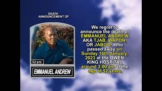 Emmanuel Andrew short